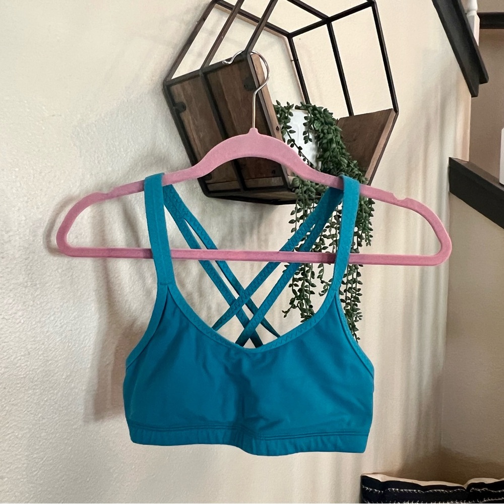 VGUC Patagonia Teal Sports Bra Size Small - Picture 13 of 16